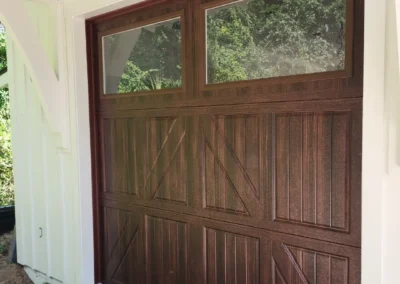 Brown large Window Door