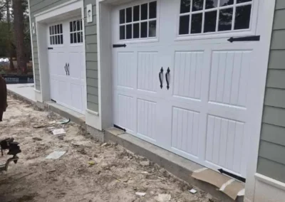 Two Craftsman Garage Doors